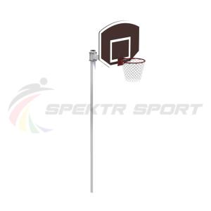 Купить Стойка стритбольная со щитом стационарная SP D 411 в Кстове 