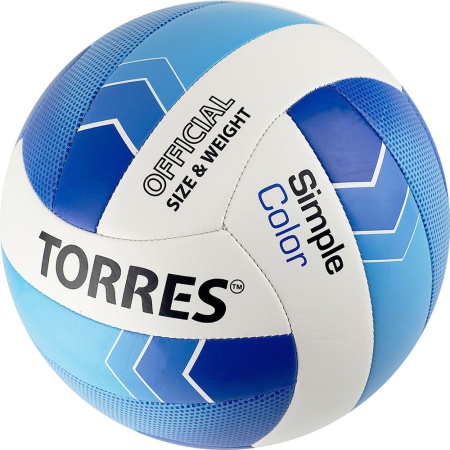 Купить Мяч волейбольный Torres Simple Color любительский р.5 в Кстове 